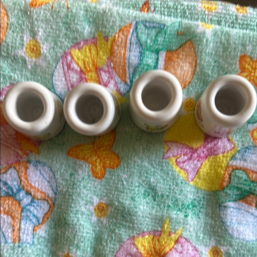 Easter Mini Ceramic Vases with Unique Accents - Picture 4 of 6